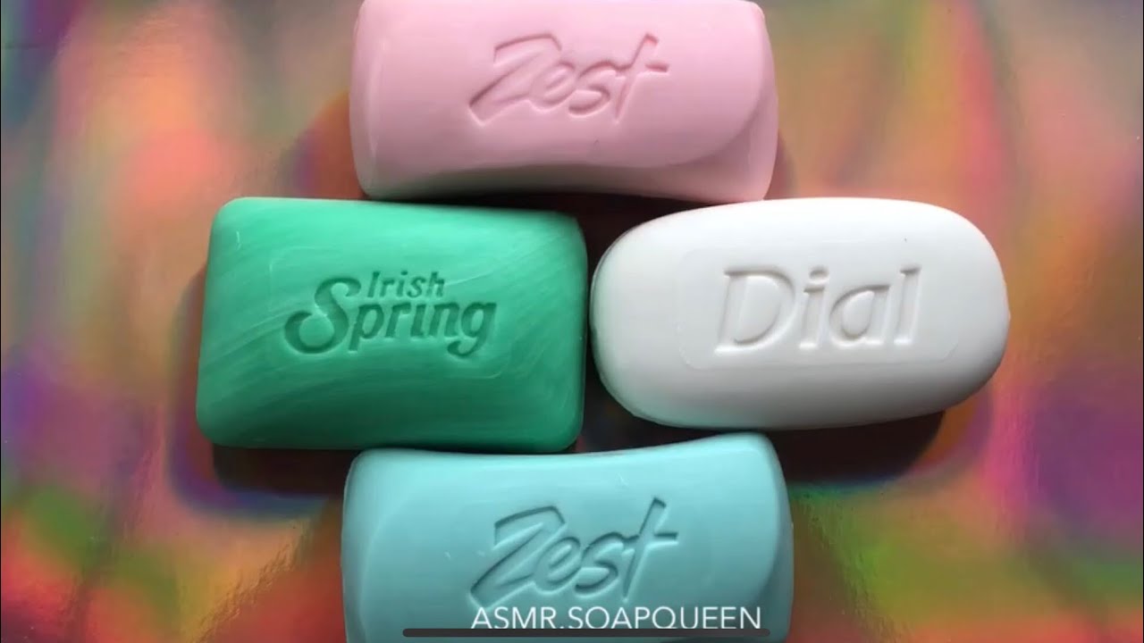 Soft Soap Squad Cutting- ASMR ZEST, IRISH SPRING,DIAL