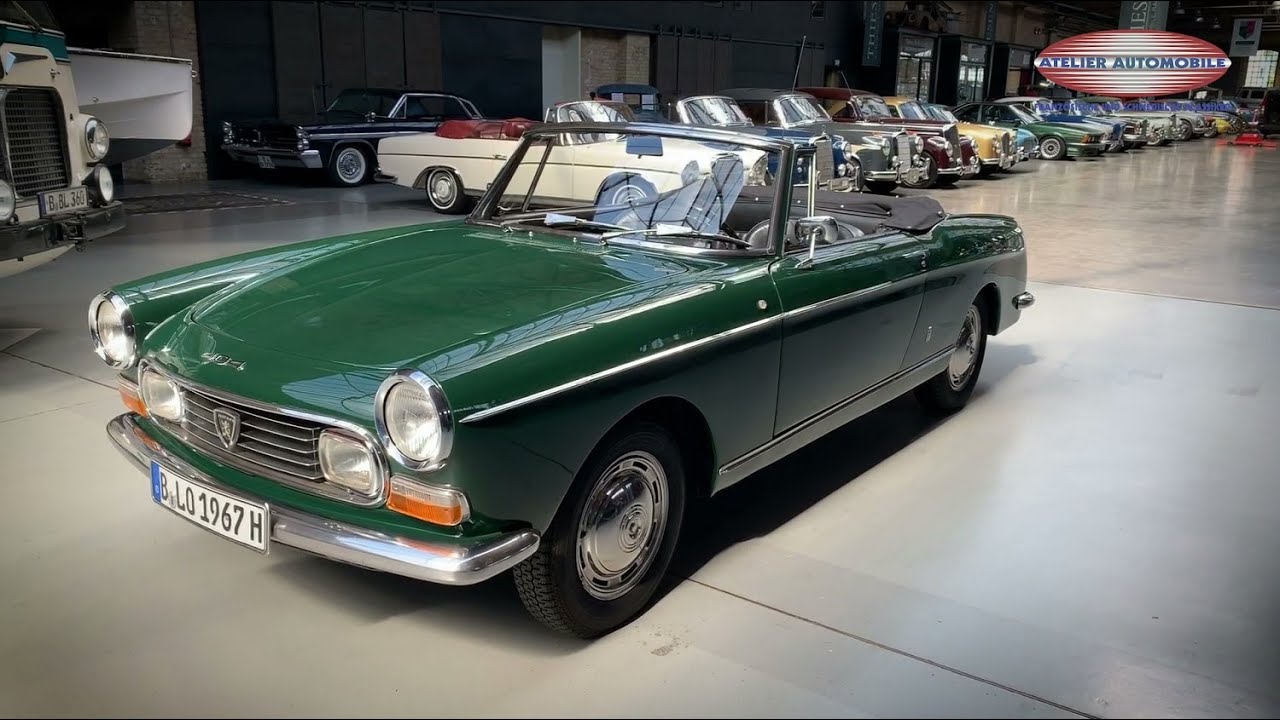 Vorstellung eines Peugeot 404 Superluxe Cabrio von 1967