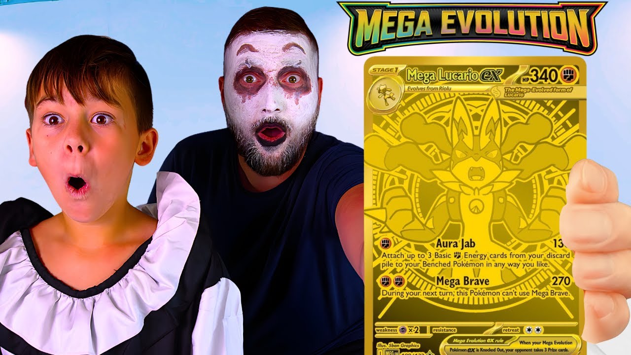 opening pokemon cards on halloween 2025