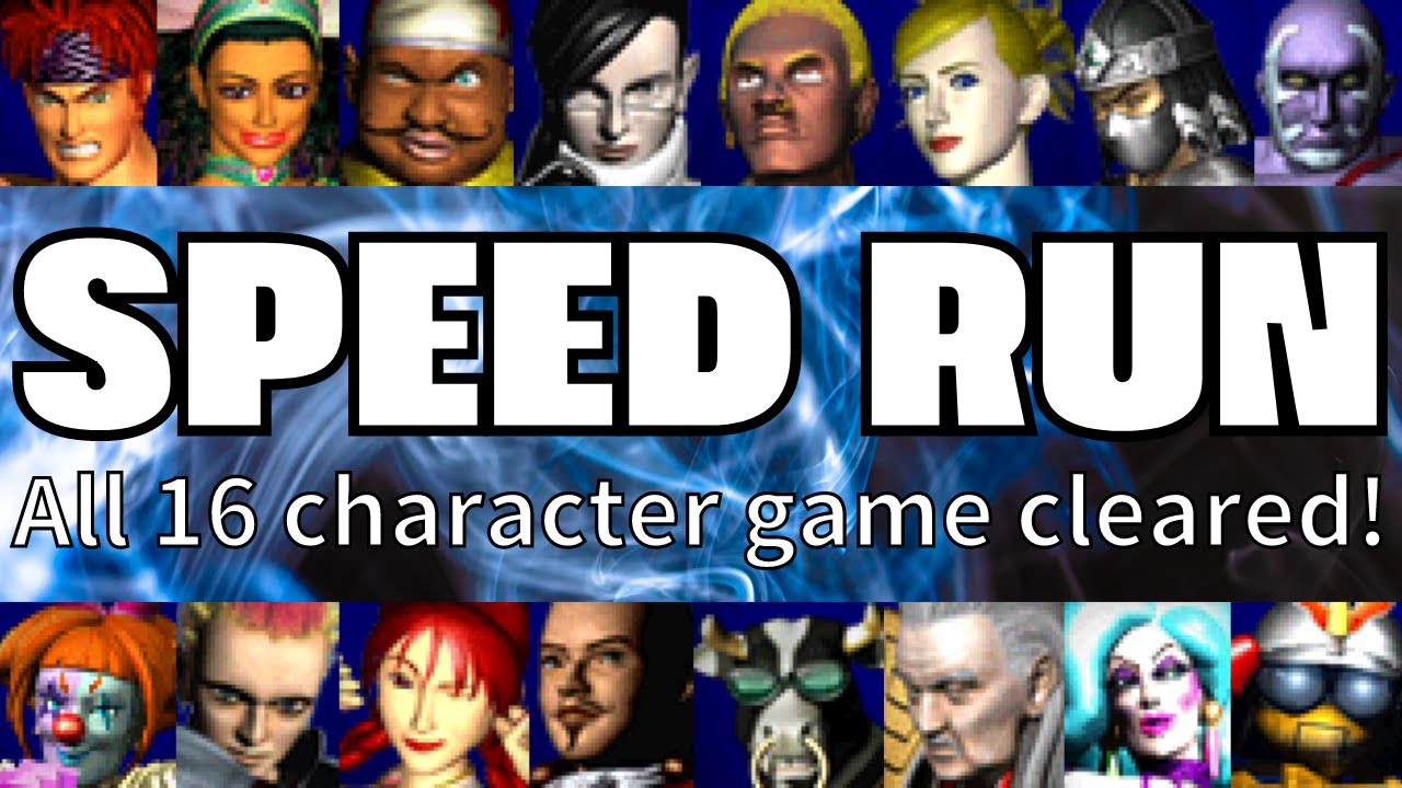 Fighter Destiny 2 (Nintendo 64) - Try to Speed Run!!✊ [ALL 16 CHARACTERS]