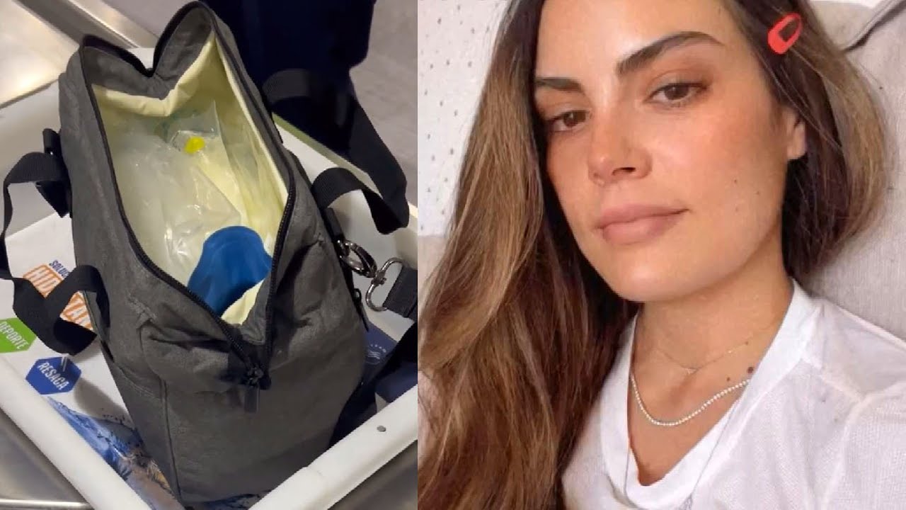 Ximena Navarrete pasa por un problema con equipaje en el aeropuerto de México