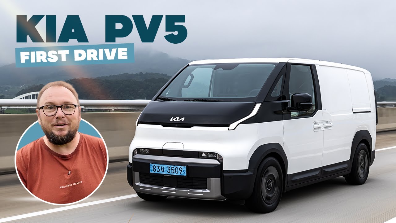 Kia PV5 First Drive – Can a modular electric  van do it all?