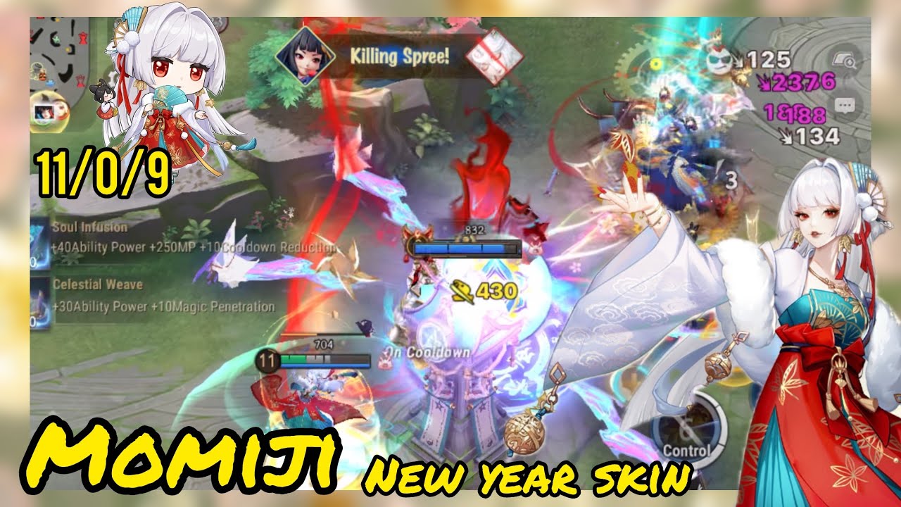 Onmyoji Arena [S32] | Momiji - new year, new bond effects!