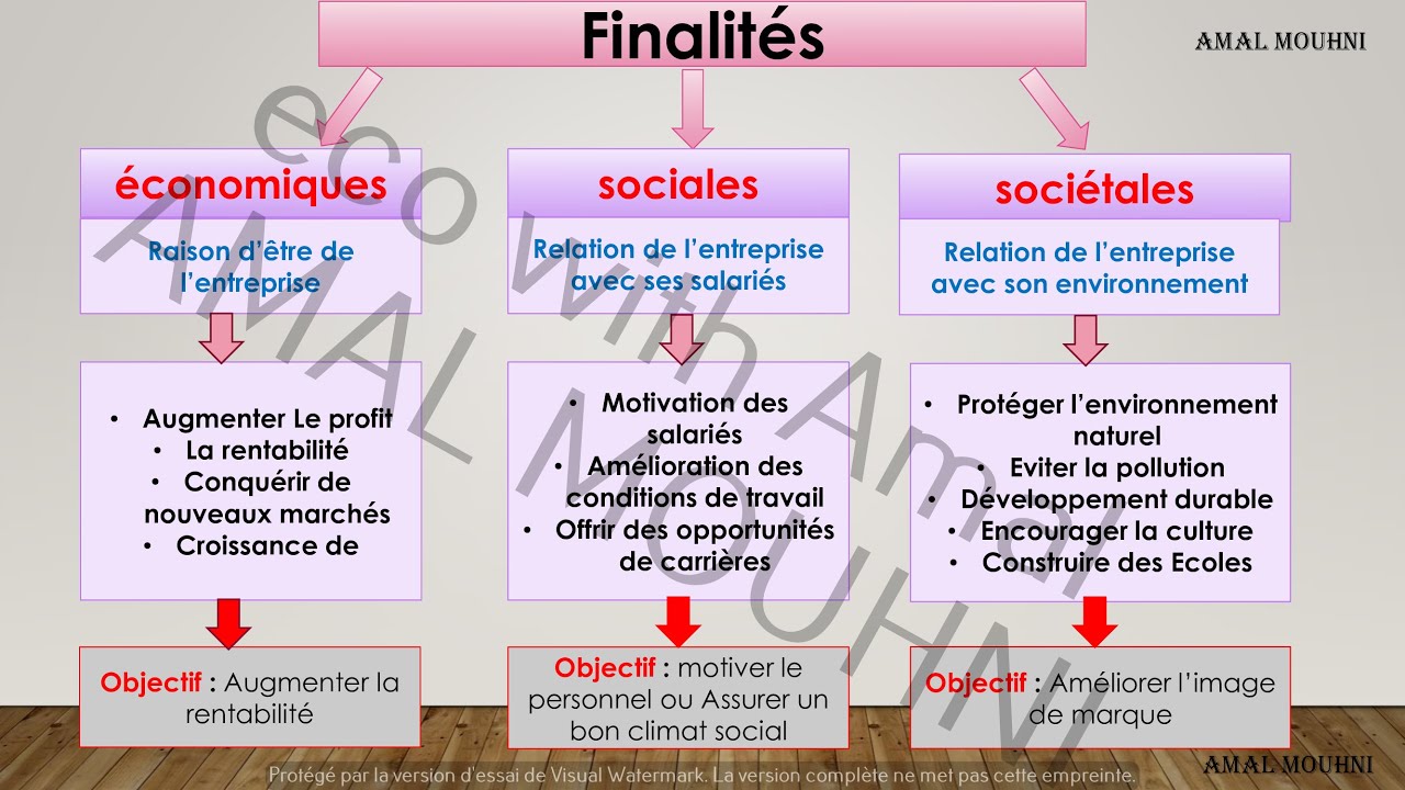 les finalités _ exam national + corrigé (E.O.A.E) 2ieme année Bac