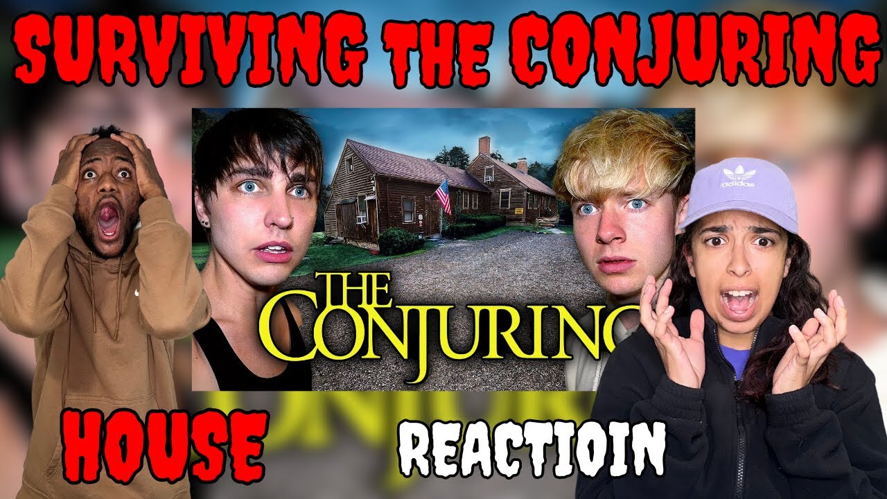 THESE GHOST ARE NO JOKE! SAM AND COLBY A WEEK AT THE CONJURING HOUSE | RAE AND JAE