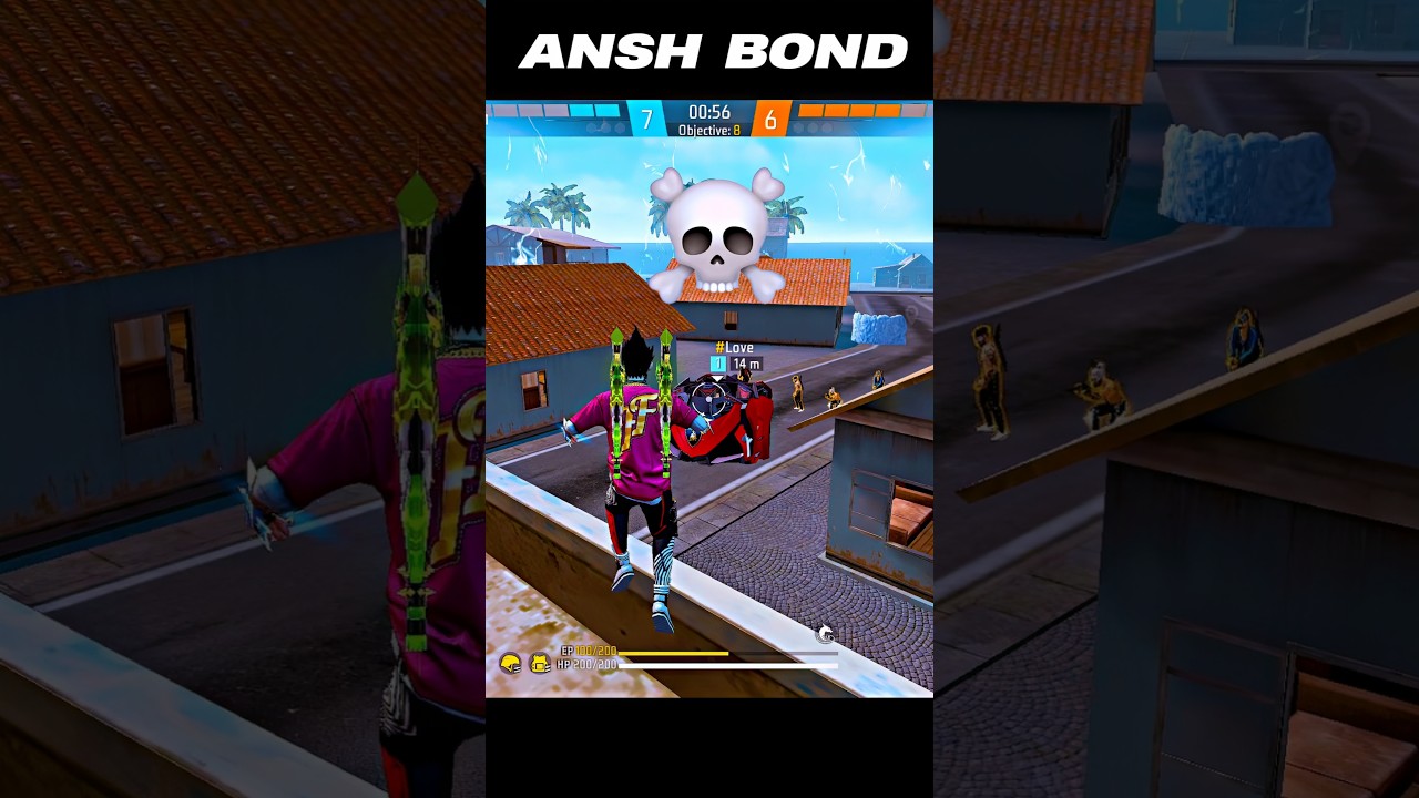 I, m Ansh Bond 💀 #shorts #freefire #trendingvideo