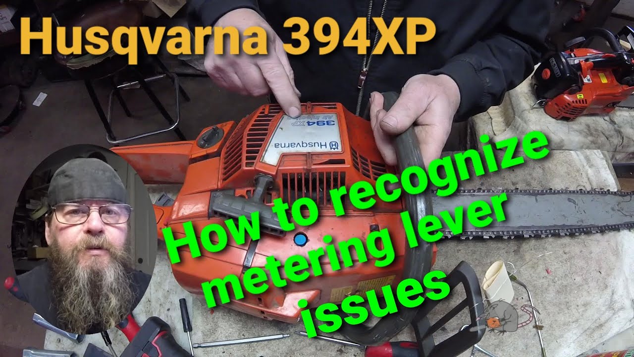 Husqvarna 394XP Won't Run Correctly
