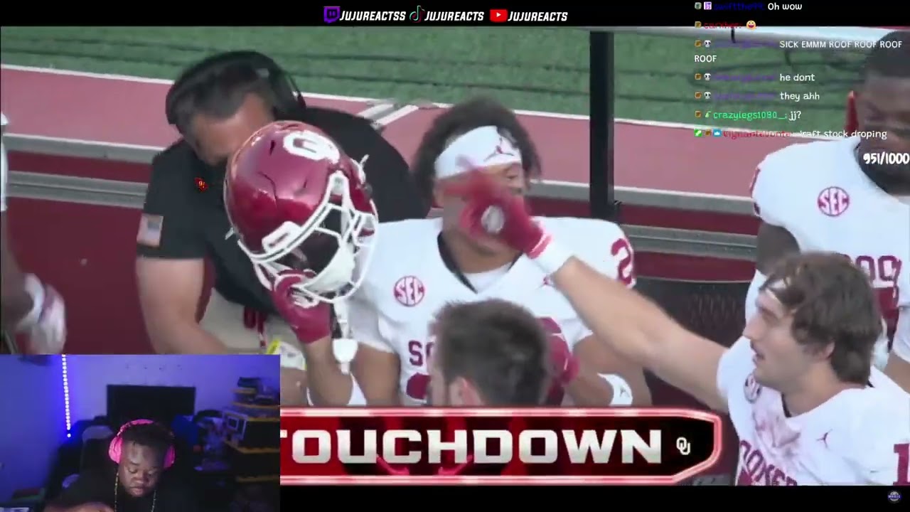 JuJuReacts: матч №11 «Оклахома» против №4 «Алабама» | CFB 2025: обзор всех игр | Неделя 12