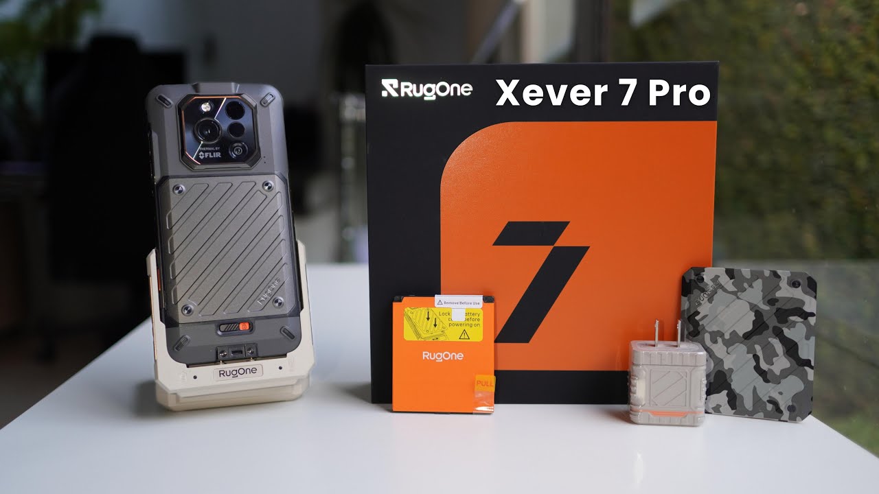 RugOne Xever 7 Pro: Защищенный телефон со съемной батареей и камерой OIS!