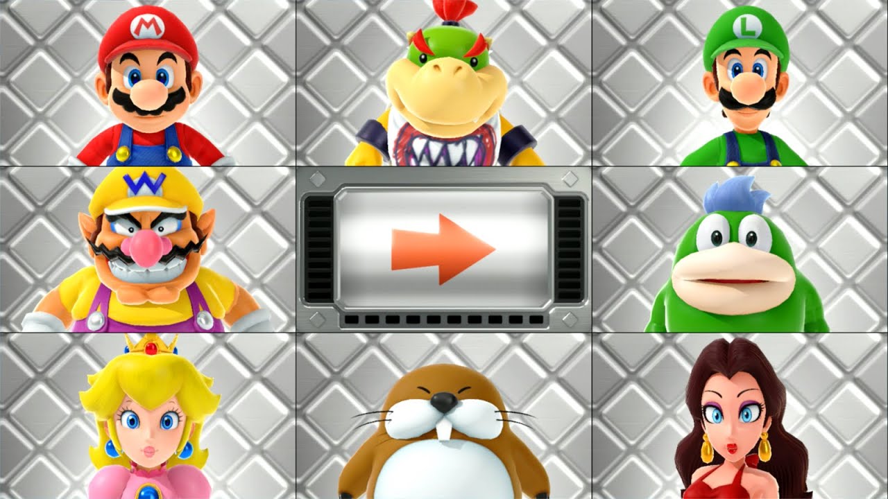 Super Mario Party Jamboree - All 8-Player Minigames (S Rank)
