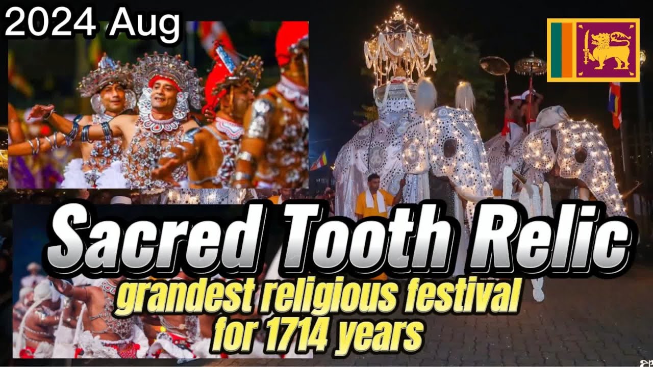 Grandest religious festival in Sri Lanka | Kandy procession 2024