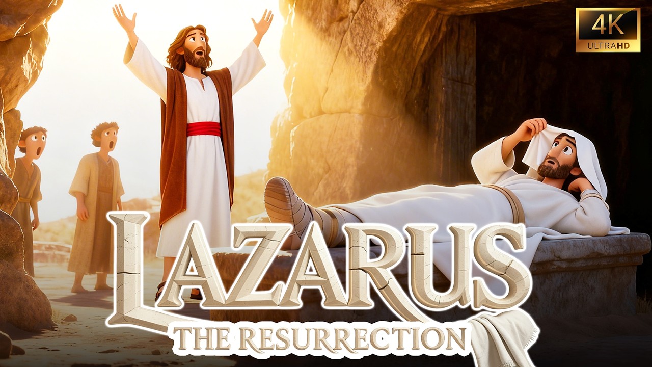 The Resurrection of Lazarus | The Man God Let Die | 4K Animated Bible Story