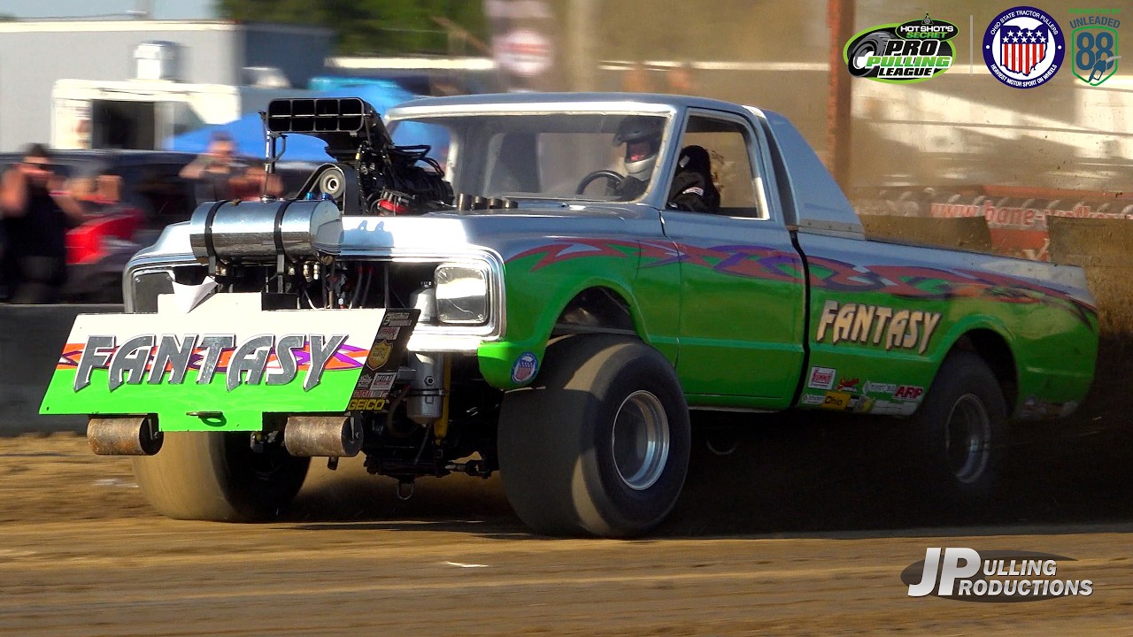 OSTPA Truck & Tractor Pulling 2025: Madison County Fair Pull - London, OH - 4 Classes