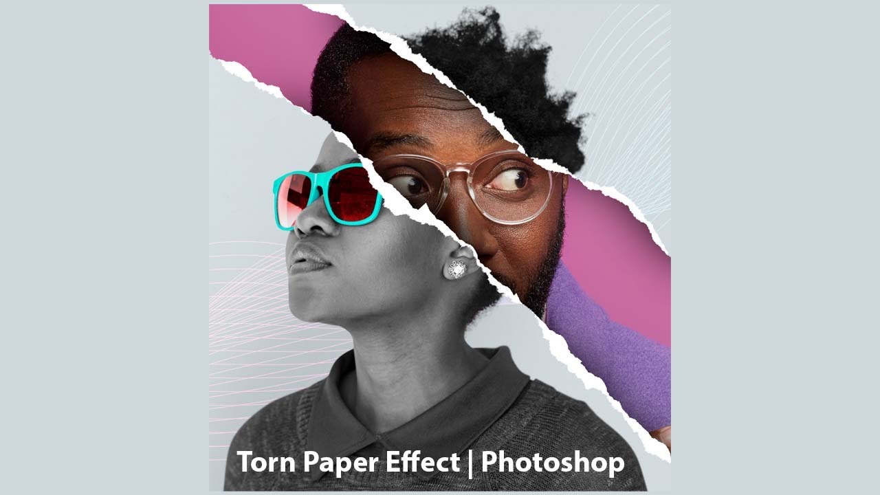 Torn Paper Effect in Photoshop