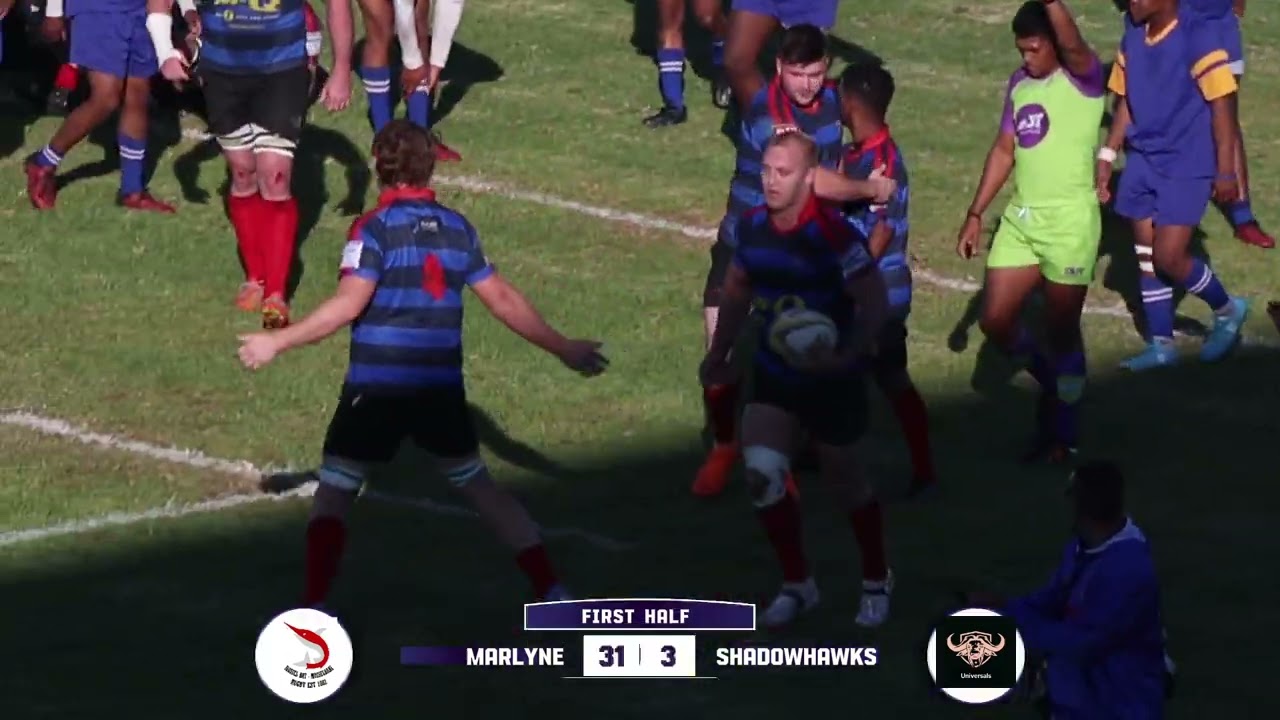 marlyne vs universals / mosselbay rugby club wins 88 - 3