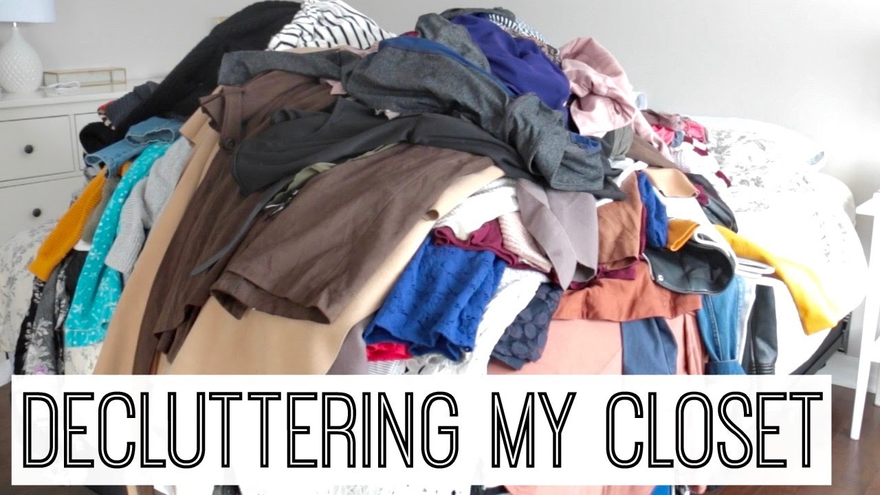 Decluttering My Wardrobe || Closet Purge
