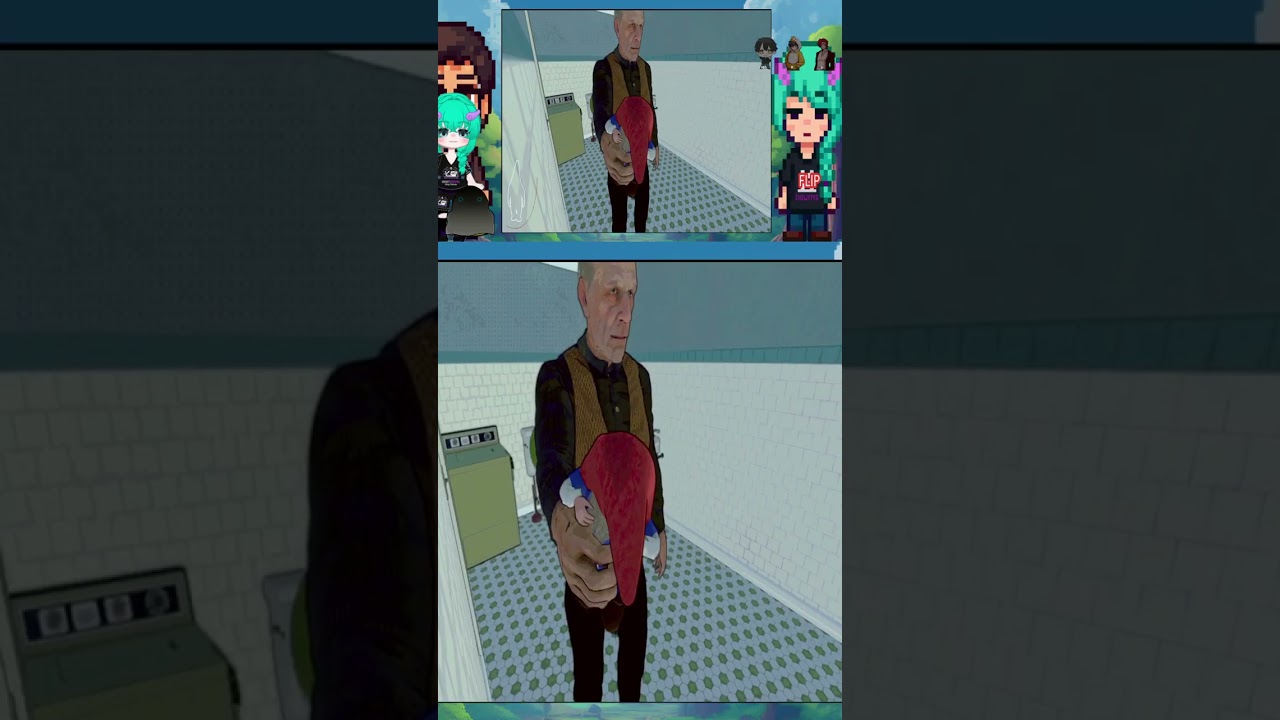 Мистер Шейки обнимает меня | #flipaduckvt на #Twitch #uwumarket #katzdragon #oniongardenpc #funny...