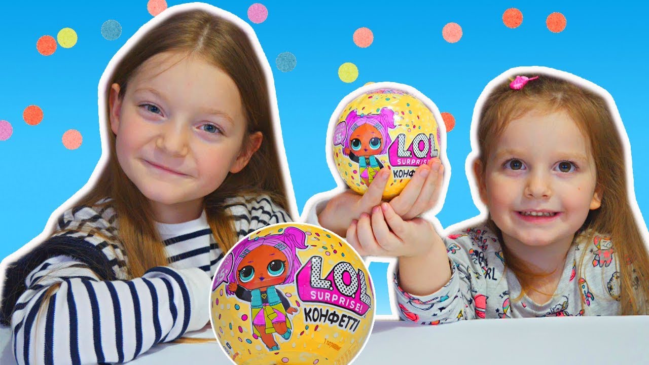 Noul LOL Confetti Pop Sezonul 3 | Sofia si Sara deschid LOL Surprise