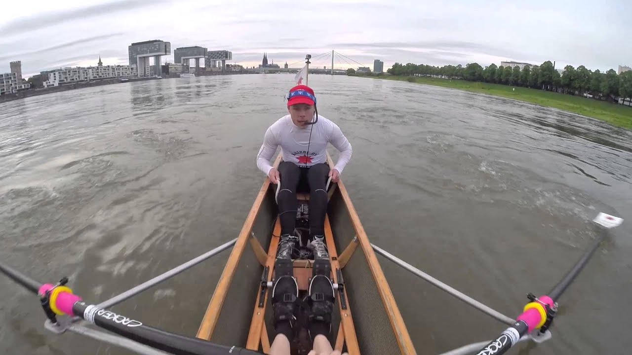 Rudern auf dem Rhein - Kölner RV von 1877