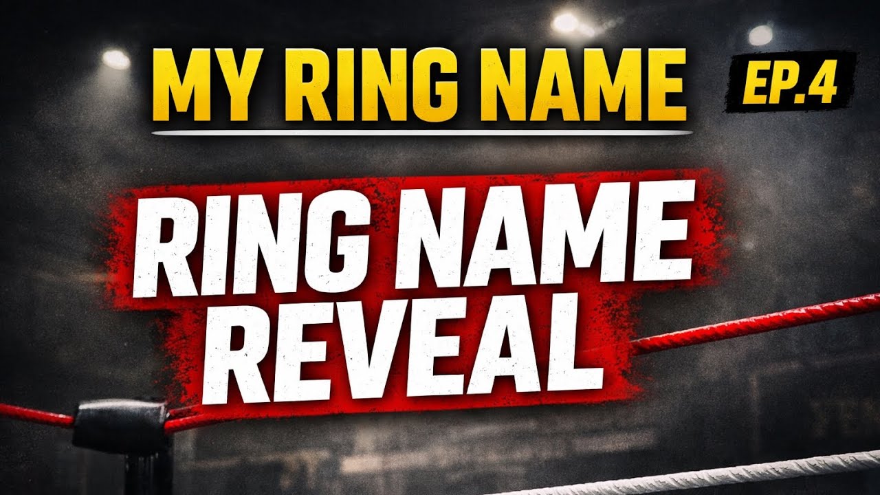 RETURN TO THE RING #4 – CHOOSING MY RING NAME!