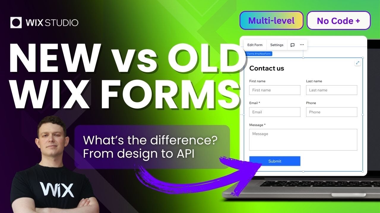 Новые формы Wix против старых форм Wix | Настройка, контакты, дизайн, платежи, API и многое другое!