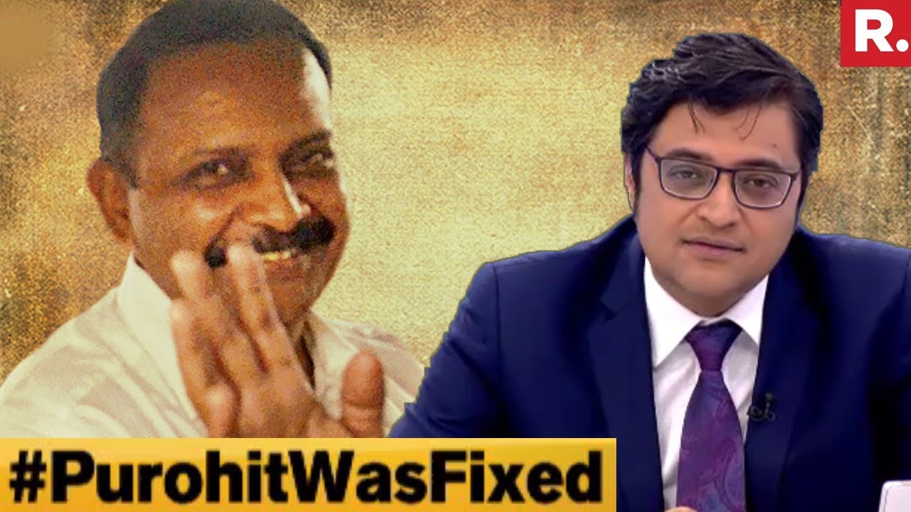 Congress Party Hid Documents On Lt Col Purohit? | The Debate With Arnab Goswami
