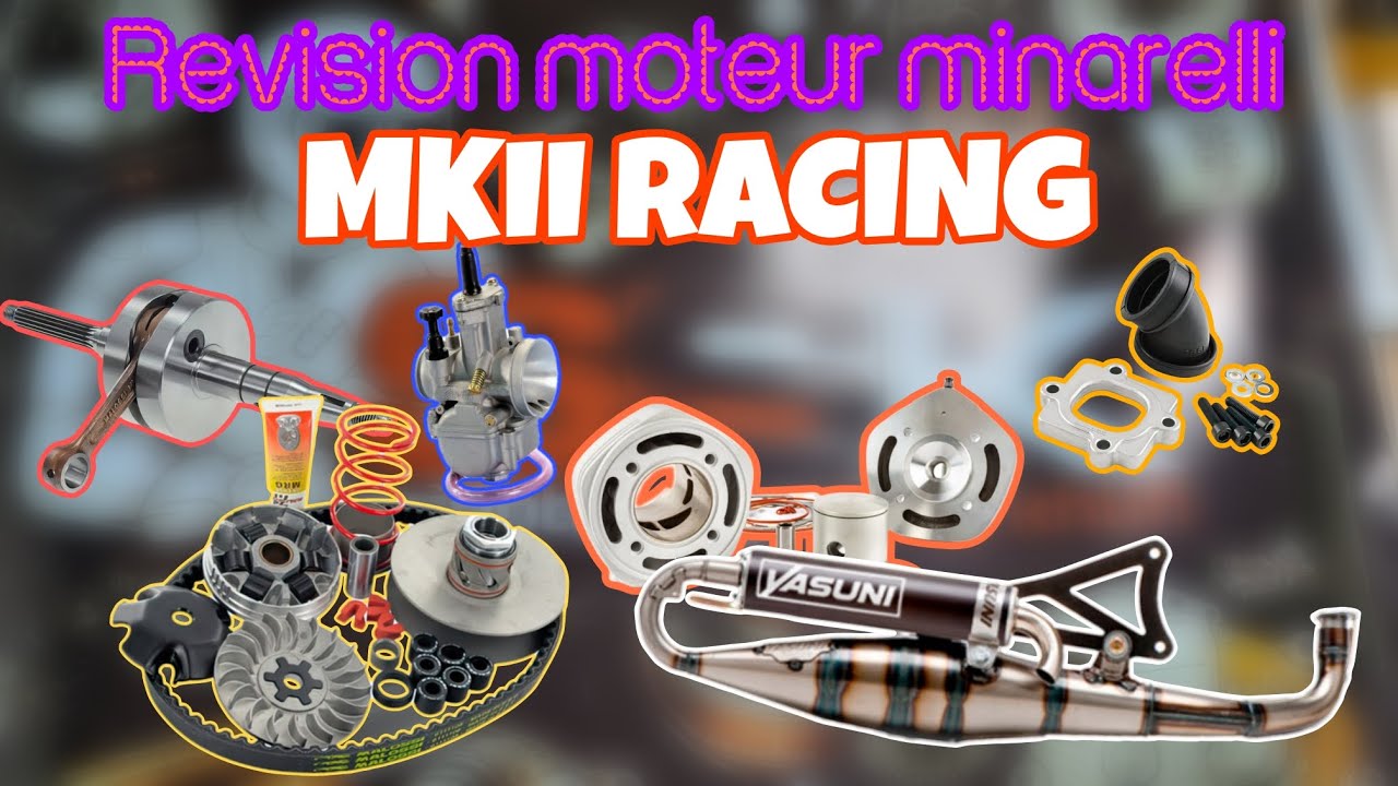 Révision moteur minarelli Nitro MKII racing 10mm partie 2 