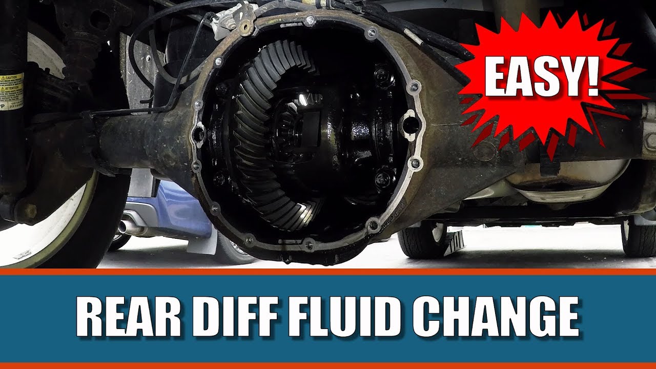 Change Rear Differential Fluid Complete Guide  - Silverado Tahoe Sierra Escalade