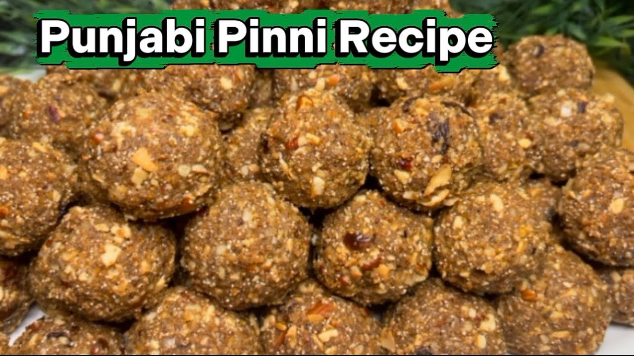 Punjabi Pinni Recipe | How to make Punjabi Pinni | ਹਰੀ ਮੂੰਗੀ ਦੀ ਦਾਲ ਦੀਆਂ ਪਿੰਨੀਆਂ | Protein Ladoo 😋