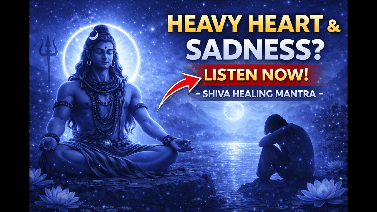 Heavy Heart? 💔 Shiva Healing Mantra to Release Sadness