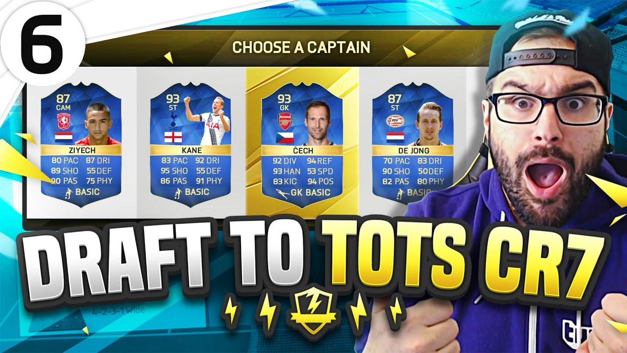 MOST AMAZING DRAFT TEAM EVER! - FUT Draft To TOTS Cristiano Ronaldo - Fifa 16 Ultimate Team #06