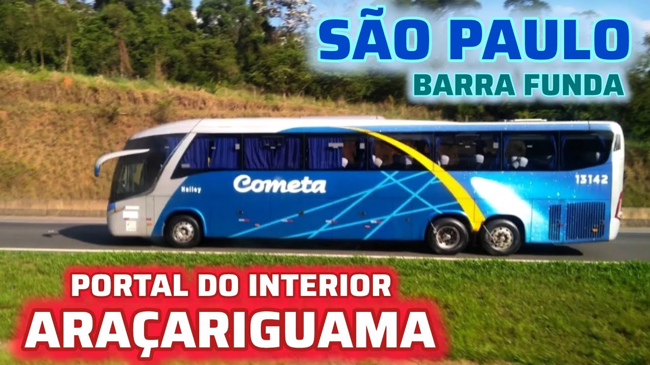 Viação Cometa - São Paulo (Barra Funda) x Araçariguama (Portal do Interior) #viagem 
