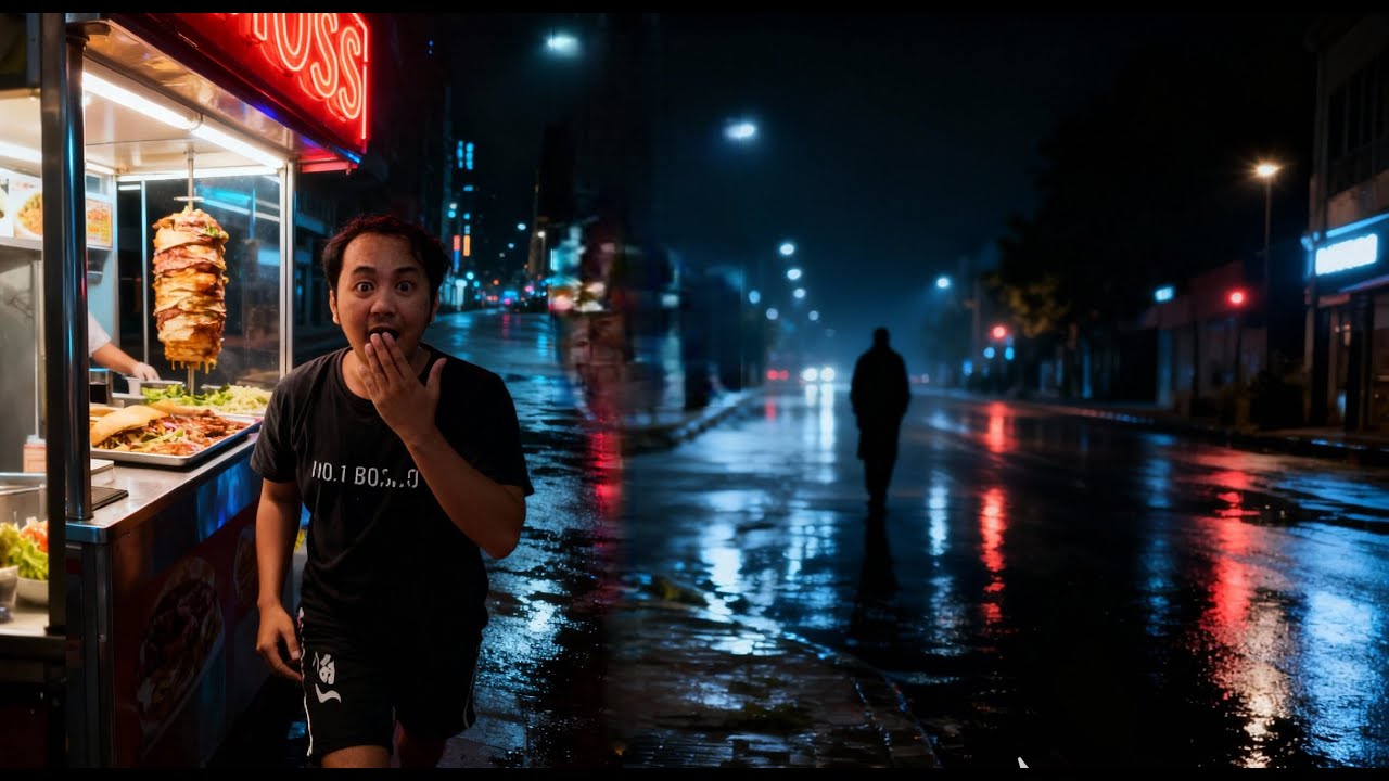 Dinokk Berjualan Kebab