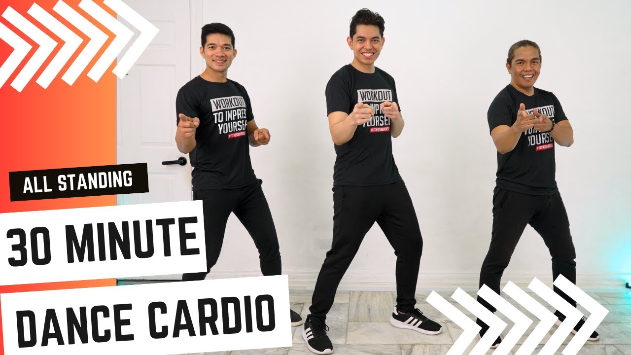 30 MIN DANCE CARDIO Workout | Fat Burning | No Equipment | FH#104