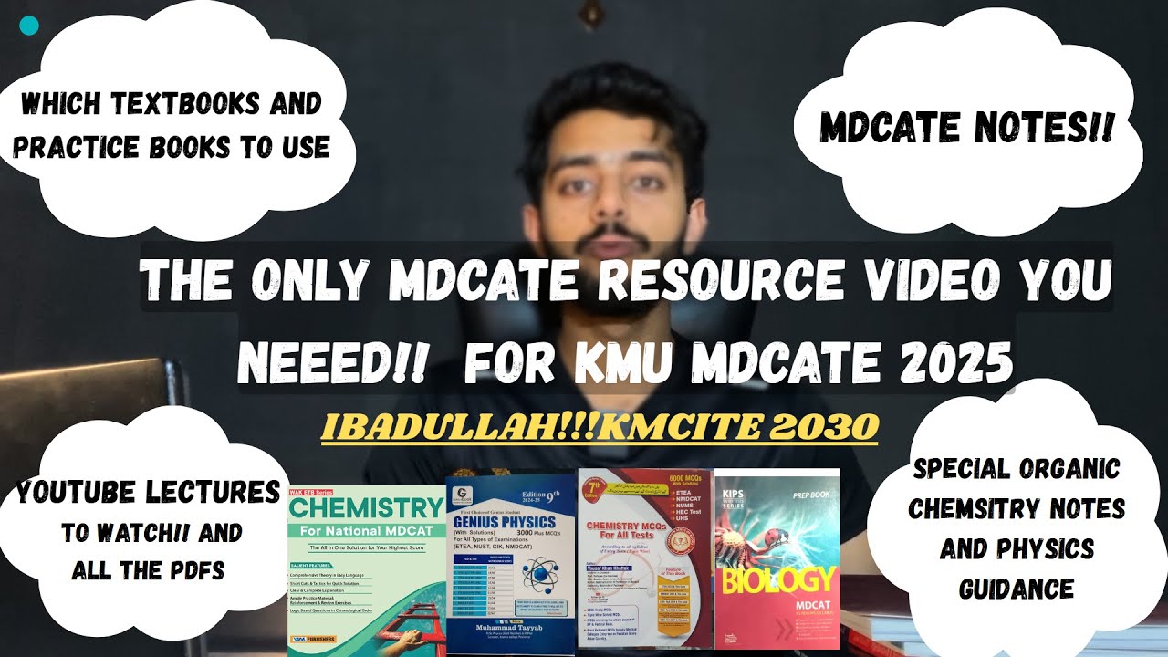 Resources I used for  mdcat!How to get lectures/resources/notes for mdcat 2025!!tips by Dr ibad