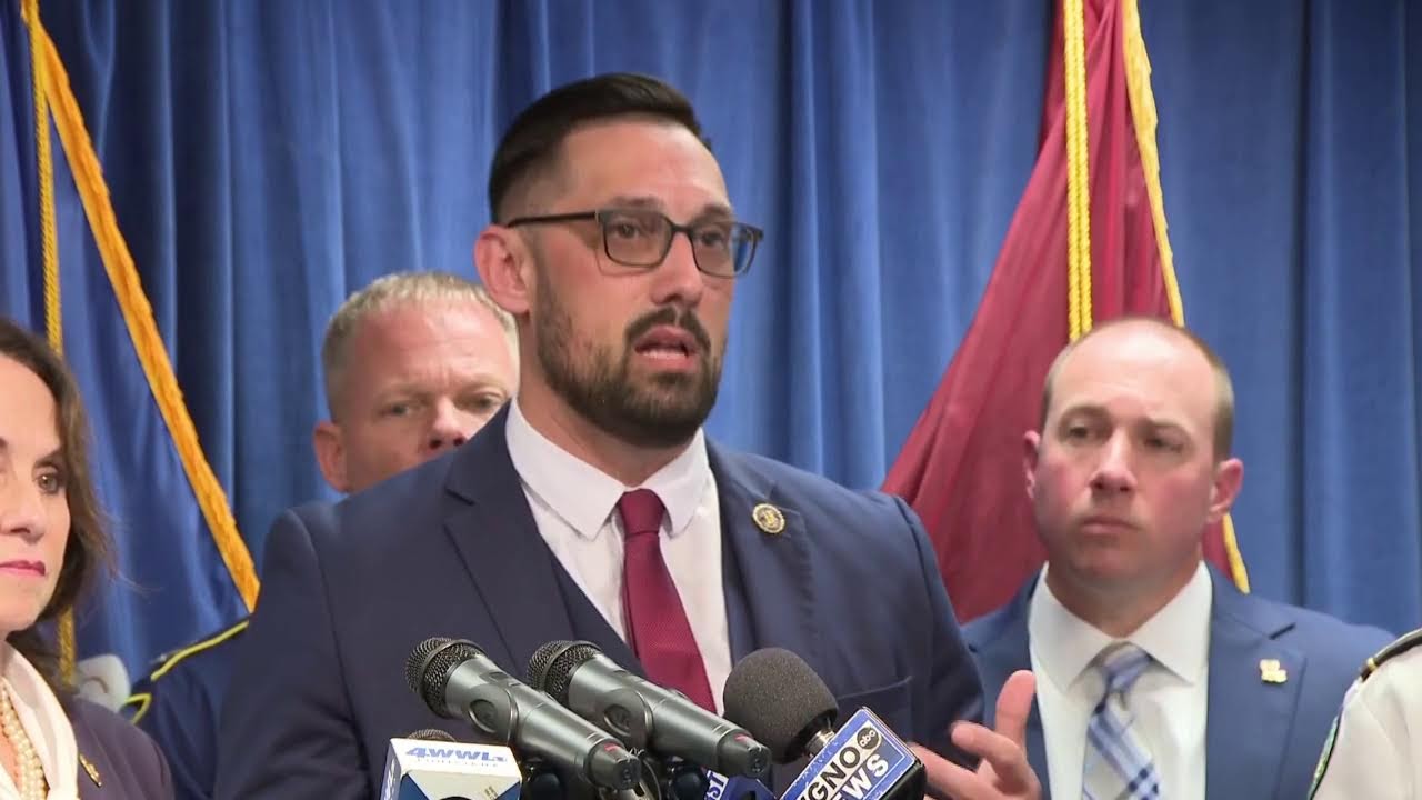LIVE: Kenner PD announcing Orleans Metro Internet Crimes against Children Task Force