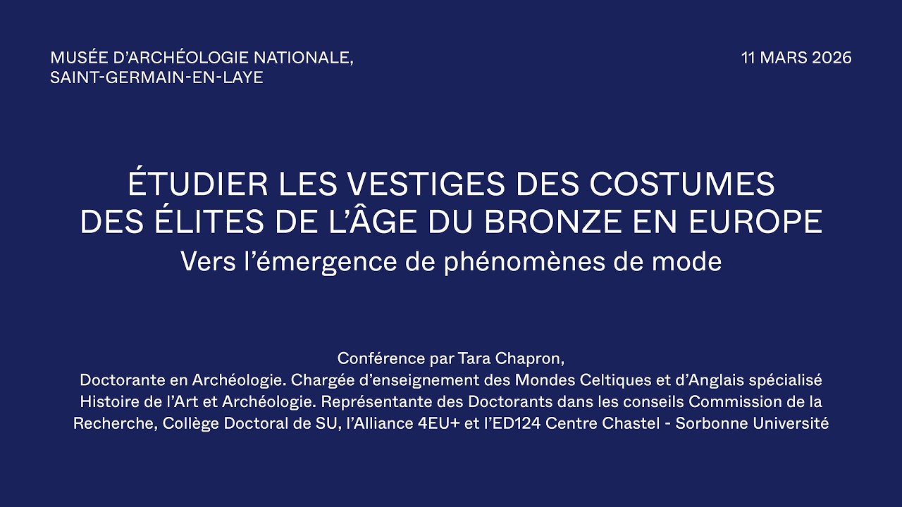Étudier les vestiges des costumes des élites de l’âge du Bronze en Europe