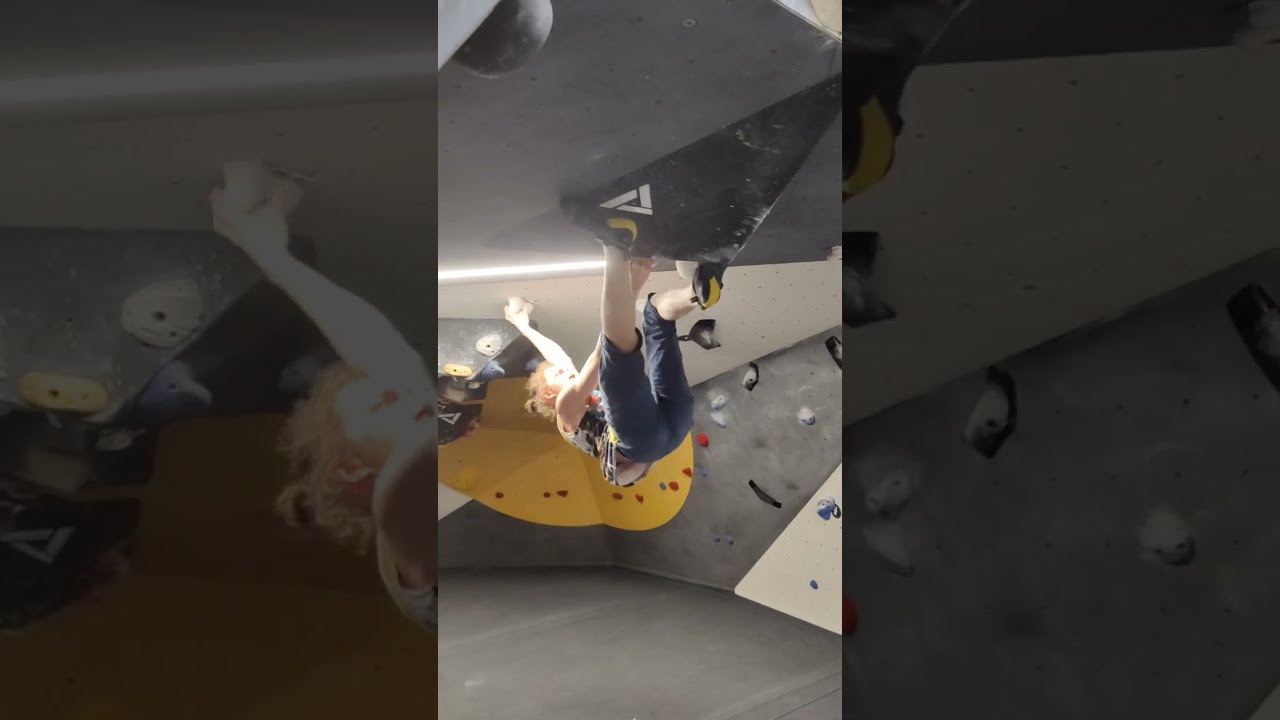 &bdquo;Die Kamera liebt dich!&ldquo; 7b Power/Endurance Boulder Boulderbar Wien Hauptbahnhof
