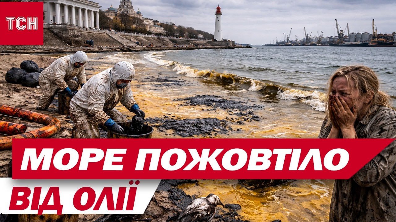 МОРЕ в ОДЕСІ в ОЛІЇ! НАСЛІДКИ забруднення відчула і МОЛДОВА! ЩО ВІДБУВАЄТЬСЯ?