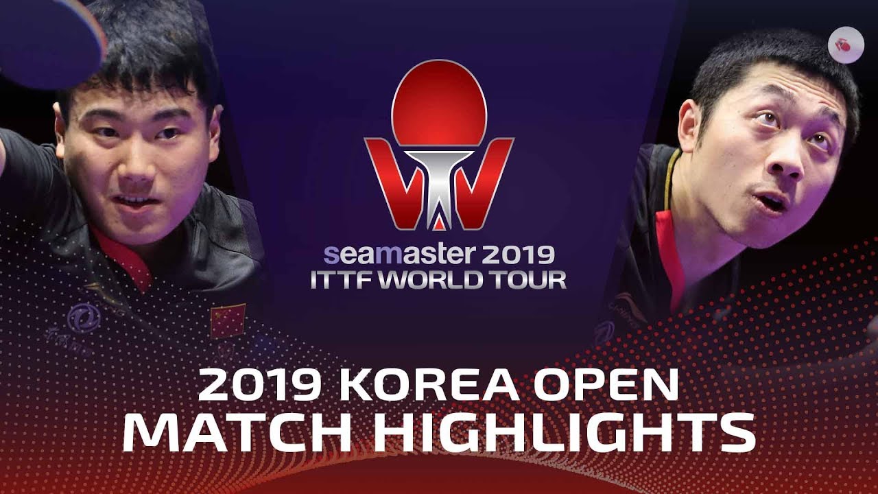 Xu Xin vs Liang Jingkun | 2019 ITTF Korea Open Highlights (1/4)