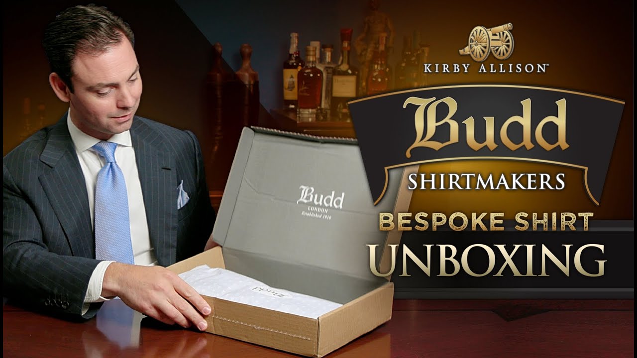 Распаковываю свою первую рубашку, сшитую на заказ от Budd Shirtmakers | Кирби Эллисон