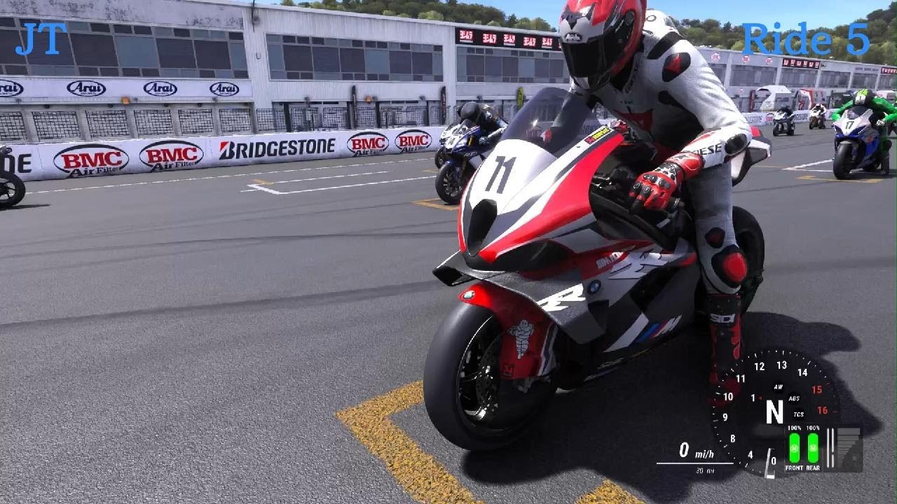 RIDE 5-PS5-Okayama International GP Circuit Race #1-JT Racing BMW M1000RR