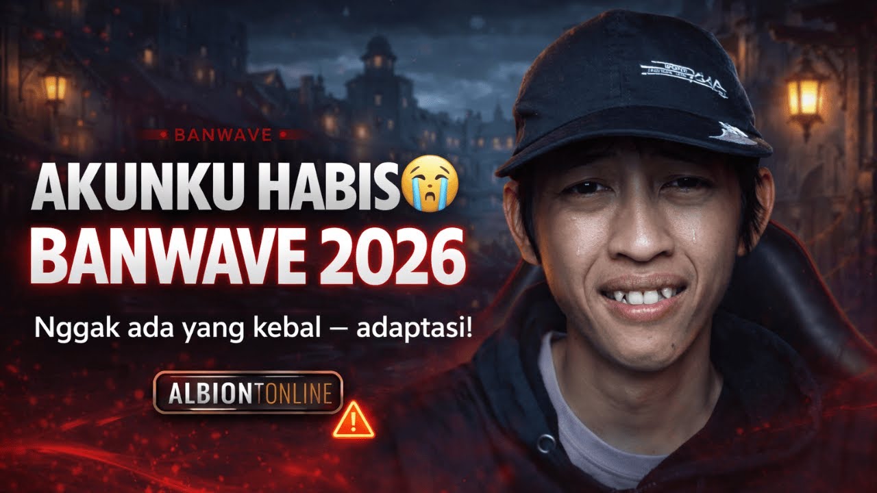 AKUNKU HABIS 😭 Nggak Ada yang Kebal BANWAVE — Ini Cara Aku Adaptasi di Albion Online 2026