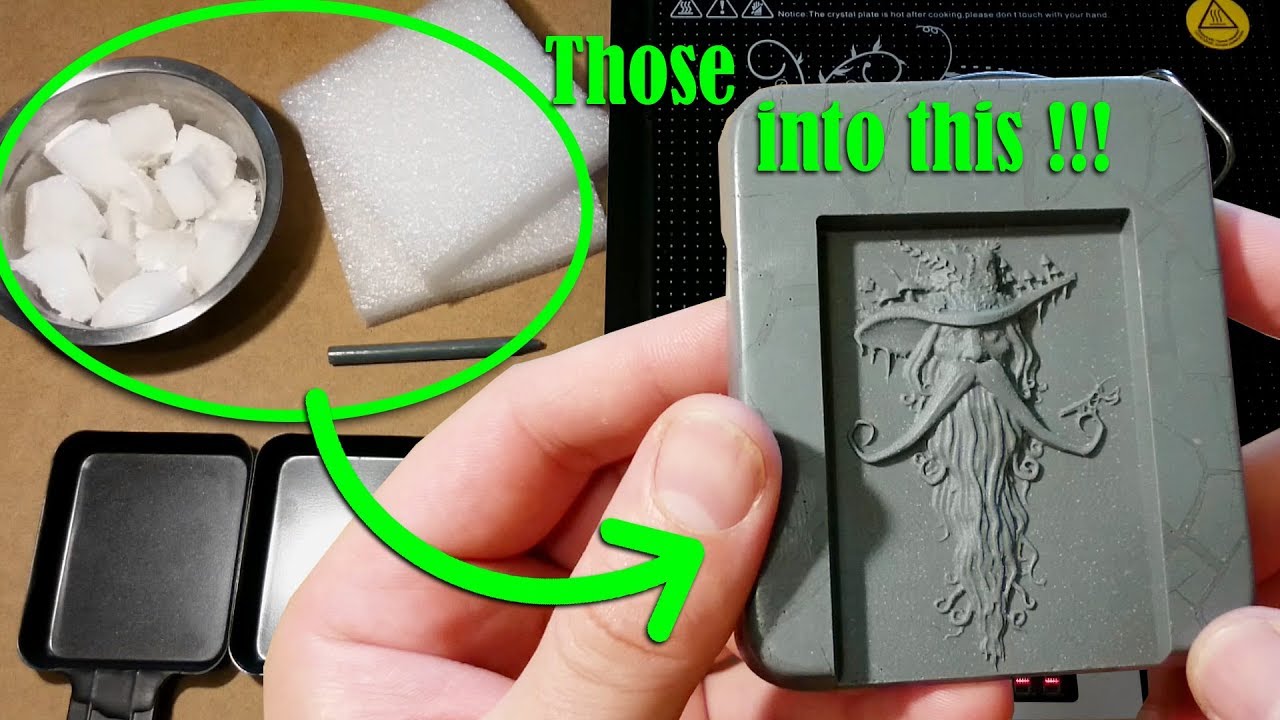 Time Laps Diy Milling Wax & Cooking
