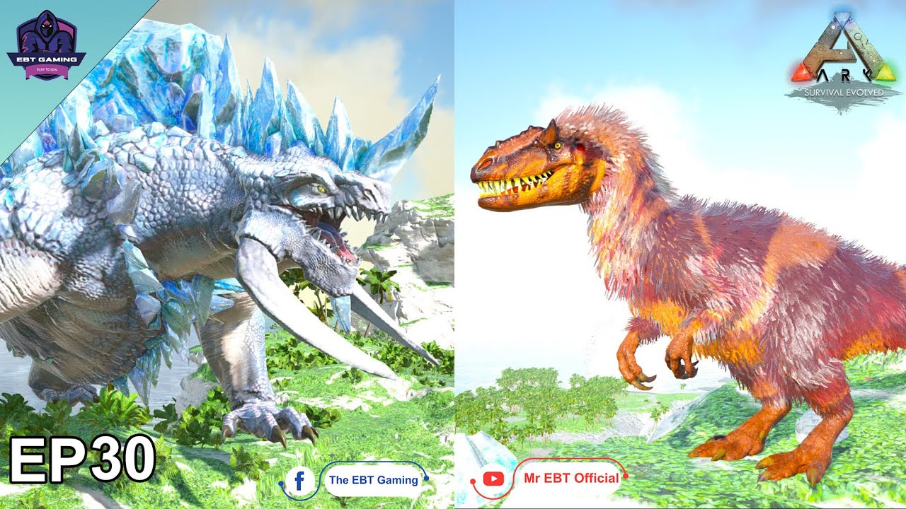 ARK Survival Evolved | Abyss Mod Ep30 | Tame Monster Crystal Boss | Mr EBT Official