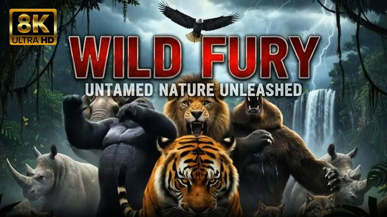 8K Wildlife Hyper Realistic Nature 432Hz