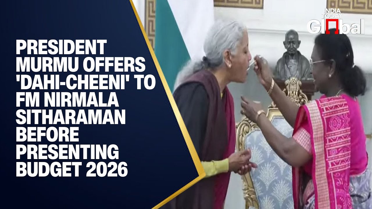 LIVE: FM Nirmala Sitharaman Meets President Droupadi Murmu Ahead of Union Budget 2026