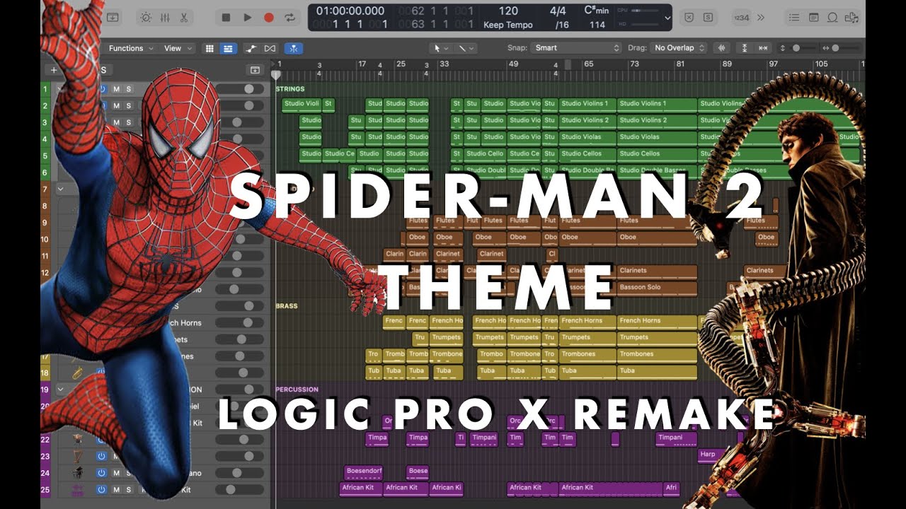 SPIDER-MAN 2 THEME (Danny Elfman) | Logic Pro X Remake