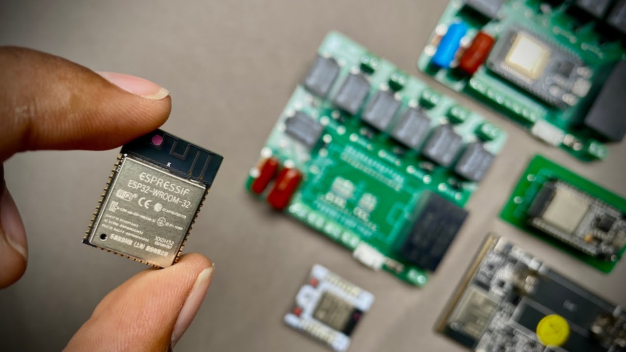 Уменьшаем размеры проектов ESP32😱🤩 | Как программировать чип ESP32 с помощью платы ESP32