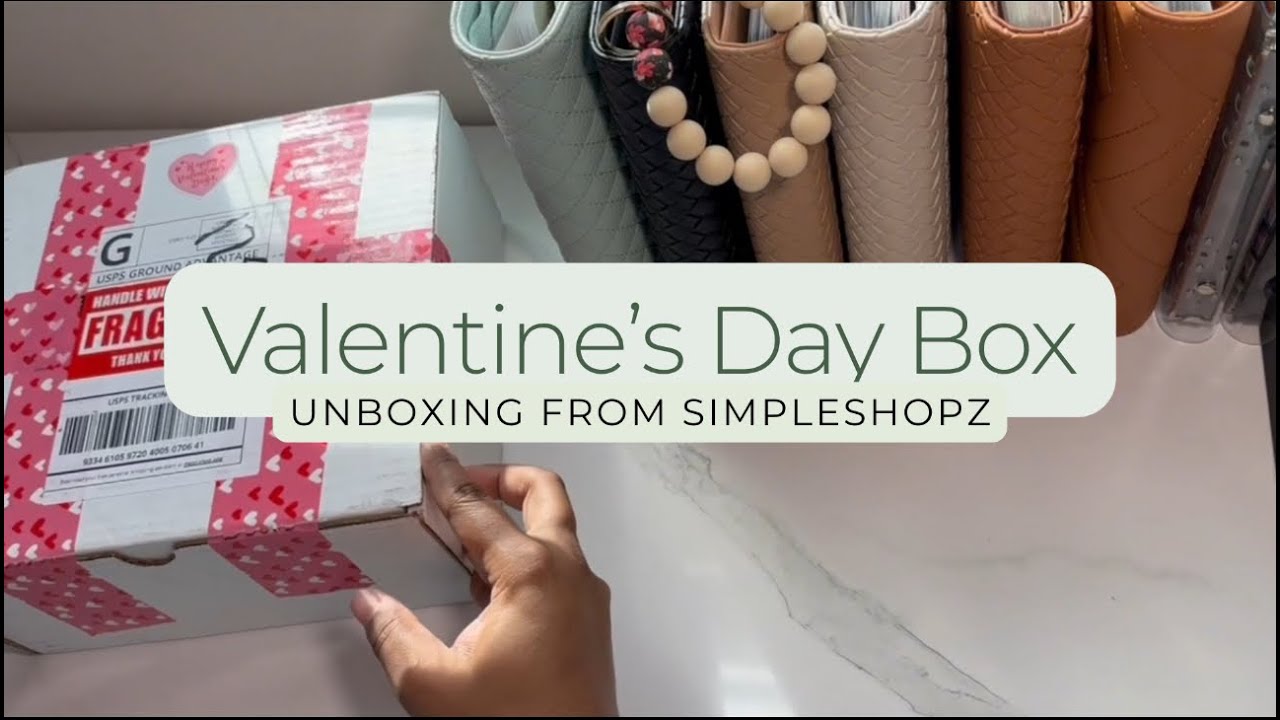 ✨ Small Business Unboxing! 💕 Valentine’s Day Mystery Box from @simpleshopz  –You Won’t Believe This!